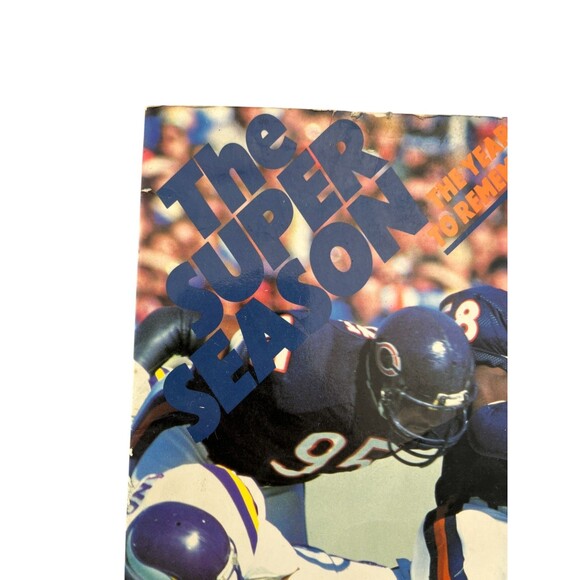 Super Season: The Year to Remember 1985-86 Chicago Bears Don Pierson John Daniel - Picture 3 of 13
